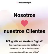 Ahórrate el IVA en la Western Digital Store