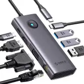 HUB USB Orico 8en1 100W HUB USB Orico 8en1 100W
