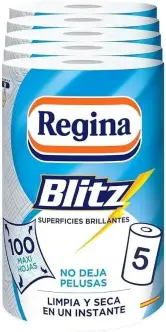 5x Rollos papel de cocina Regina Blitz