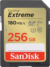 Tarjeta SDXC SanDisk Extreme 256GB