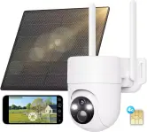 Cámara WiFi 4G LTE Exterior SEHMUA 2K + Panel Solar Cámara WiFi 4G LTE Exterior SEHMUA 2K + Panel Solar
