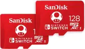 2x microSD SanDisk 128GB para Nintendo Switch
