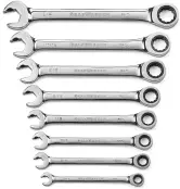 Set 8 llaves combinadas con carraca Gearwrench