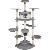 Castillo rascador para gatos 204cm
