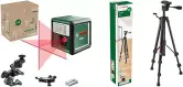 Bosch láser de líneas cruzadas Quigo + trípode TT 150