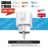 Enchufe inteligente WIFi compatible SmartLife, Alexa, y Google Home