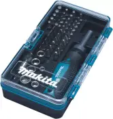 Set de puntas + vasos + atornillador de carraca Makita