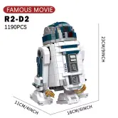 Set bloques de construcción R2D2 1190 Piezas