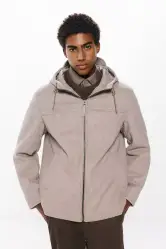 Parka Corta efecto lana