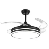 Ventilador de Techo Atenas Aspas Desplegables + LED