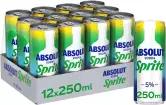 12x 250ml Latas Absolut Cóctel con Sprite 