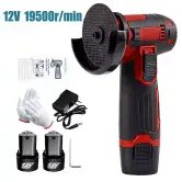 Mini Amoladora angular inalámbrica + 2baterías + Accesorios