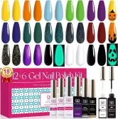 Kit de 18 esmaltes para uñas de gel Kit de 18 esmaltes para uñas de gel