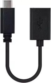 Cable OTG USB-C a USB-A 15 cm 3A
