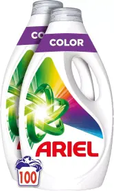 4x 25 Lavados Detergente Lavadora Ariel Líquido Color