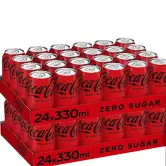 48x 33cl Latas Coca Cola Zero o normal