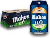 24x 33cl Mahou Tostada Sin Gluten 0,0%