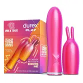Conejito Vibrador 2 en 1 Durex Vibe & Tease