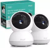 2x Cámara Vigilancia WiFi Interior Alaga 3K 360º 2x Cámara Vigilancia WiFi Interior Alaga 3K 360º