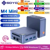 Mini PC SOYO M4  Intel N150 12GB+512GB
