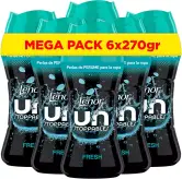 6x 270gr. Perlas de Perfume Lenor UNstoppables Fresh