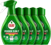 Spray 1L Fairy Limón Vajilla y Cocina + 3x500ml Recarga Spray 1L Fairy Limón Vajilla y Cocina + 3x500ml Recarga