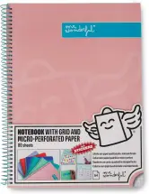 Libreta A4 Rosa Mr. Wonderful 80 páginas