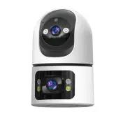 Cámara de vigilancia WiFi Doble Lente PTZ 360º 4MP 5G Eseecloud