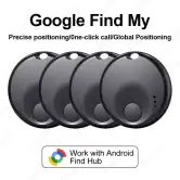 4x Rastreadores Bluetooth GPS compatible Google Find My