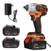Taladro de Impacto TopShark 380Nm + 2 Baterías