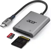 Lector de tarjetas SD/Micro SD con adaptador USB-C Acer Lector de tarjetas SD/Micro SD con adaptador USB-C Acer