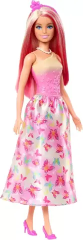 Muñeca Barbie Princesa con Falda de Mariposas