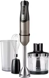 Batidora de mano multifunción 3 en 1 BLACK+DECKER 1000W