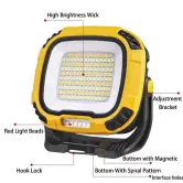 Lámpara LED portátil rde emergencia