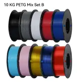 10Kg Filamento PETG Kingroon 1,75mm Multicolor
