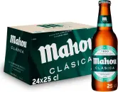 24x 25 cl Cerveza Dorada Lager Mahou Clásica