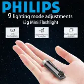 Mini Linterna LED Recargable Philips
