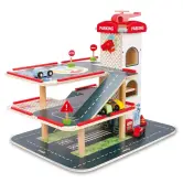 Garaje de Madera 3 Niveles WoodnPlay