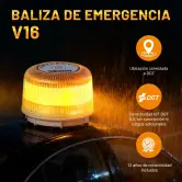 Baliza Conectada GPS  V16 Podofo DGT 3.0
