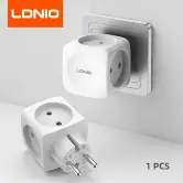 Enchufe con 4 salidas Schuko LDNIO