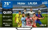 Smart TV Haier QLED 75" UHD 4K Google TV
