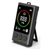 Monitor Portátil CO2 con Alarma de Concentración de Monóxido Monitor Portátil CO2 con Alarma de Concentración de Monóxido