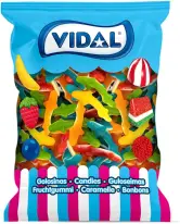 1Kg Golosinas Tiburones Jelly Vidal