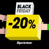 Black Friday en Sprinter: 20% de Dto. en TODO