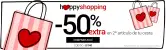 Happy Shopping: 50% de Dto. en 2do producto de tu cesta
