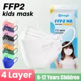 Pack 10 Mascarillas ffp2 para niños y niñas