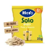 Muestras de snacks de Maíz y Avena de Hero Solo
