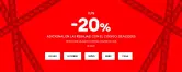 Hasta 70% de Dto. + Cupón 20% EXTRA en Sinsay