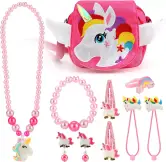 Set bolso y complementos de unicornios Set bolso y complementos de unicornios