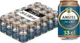 Pack lata 24x33cl Cerveza Tostada Amstel Oro 0,0